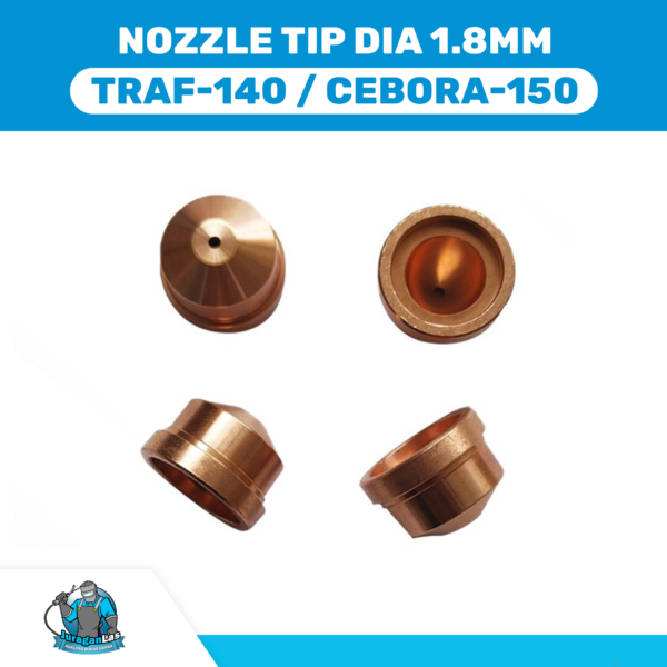 Nozzle Tip / Mata Plasma tipe Traf 140 / Cb 150 diameter 1.8mm