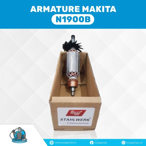 Armature Maktec MT190 / 191 / 192 / N1900B merk Stahlwerk - Image 2