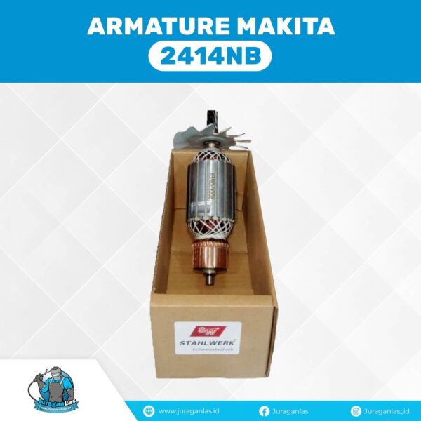 Armature Makita 2414NB merk Stahlwerk