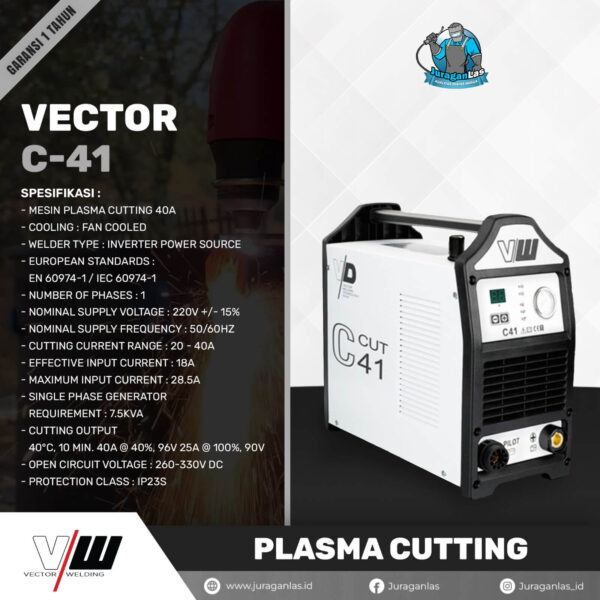 C-41 Vector DC Plasma Cutting Machine