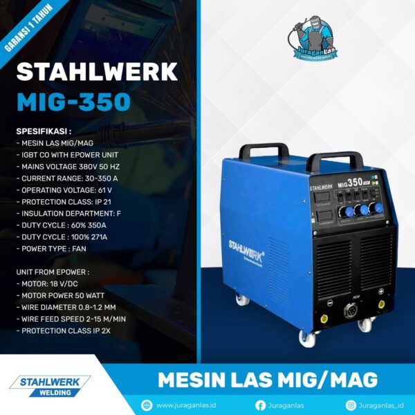 Mesin Las MIG / MAG-350 Stahlwerk