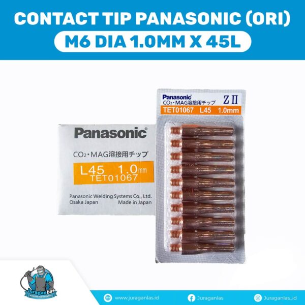Contact Tip Panasonic Ori diameter 1.0mm x 45L