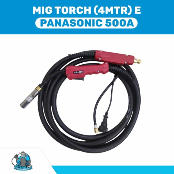 MIG Torch Set type Panasonic 500A E panjang 4 meter