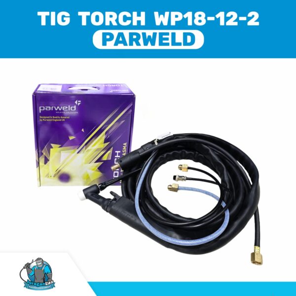 Tig Torch Set WP-18 panjang kabel 4 meter Parweld