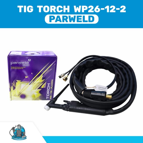 Tig Torch Set Double Cable WP-26 panjang kabel 4 meter Parweld