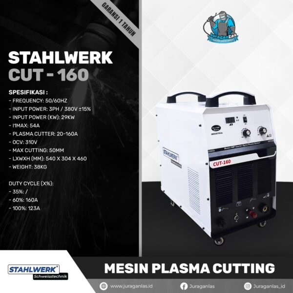 Cut-160 Stahlwerk Plasma Cutting Machine
