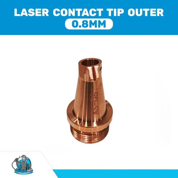 Contact Tip Outer Laser Welding Stahlwerk diameter 0.8mm
