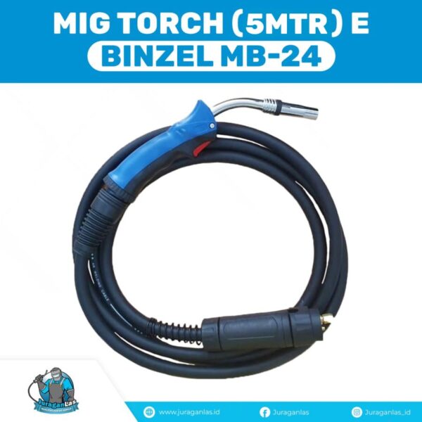 Mig torch tipe MB-24 E panjang 5 Meter