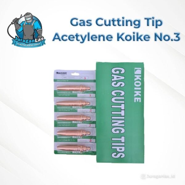 Gas Cutting Tip Acytelene Koike Type No.3