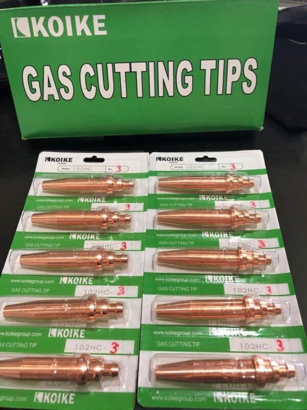 Gas Cutting Tip Acytelene Koike Type No.3 - Image 2