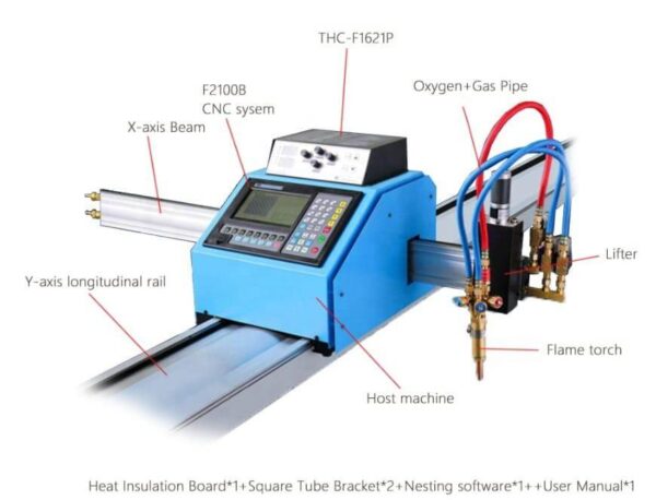 Mesin CNC Plasma + Gas Cutting ( 2 in 1 ) ukuran 1.500mm x 3.000mm - Image 2