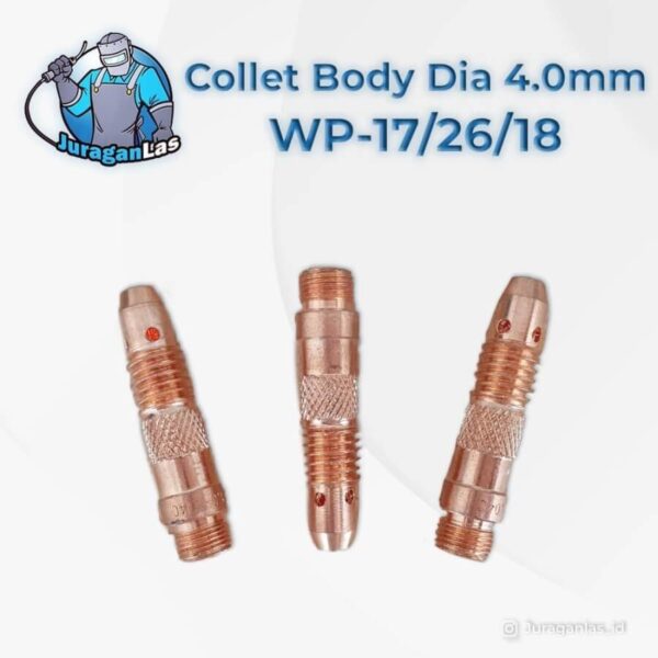 Collet Body diameter 4.0 mm untuk WP-17 / 26 /18