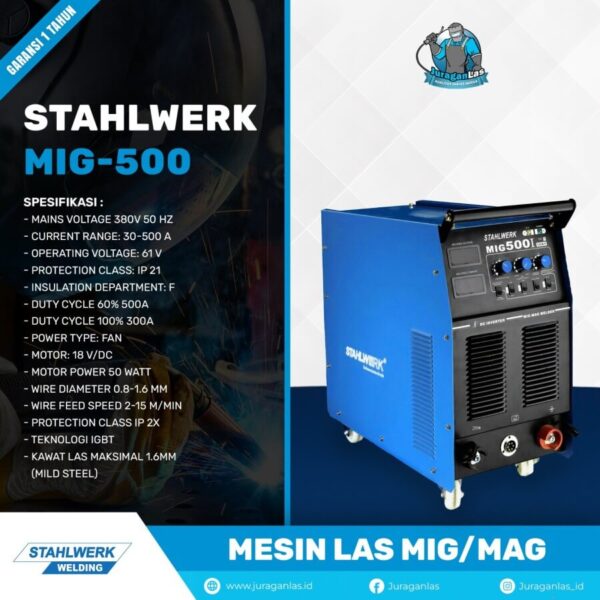 Mesin Las MIG / MAG-500 Stahlwerk