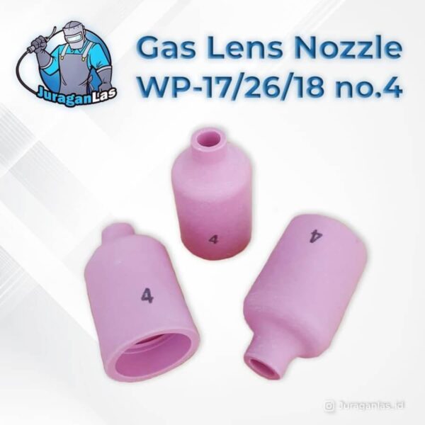 Keramik Gas Lens Nozzle u/ Wp-17, 26, 18 no.4