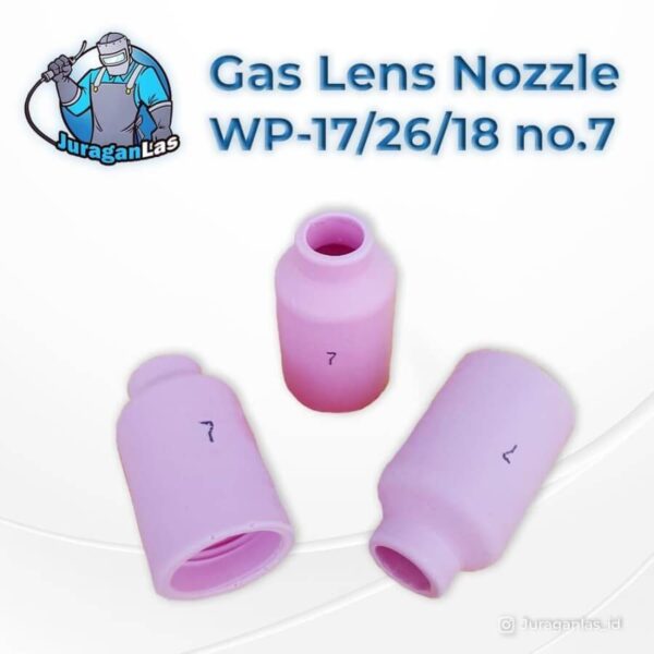 Keramik Gas Lens Nozzle u/ Wp-17, 26, 18 no.7