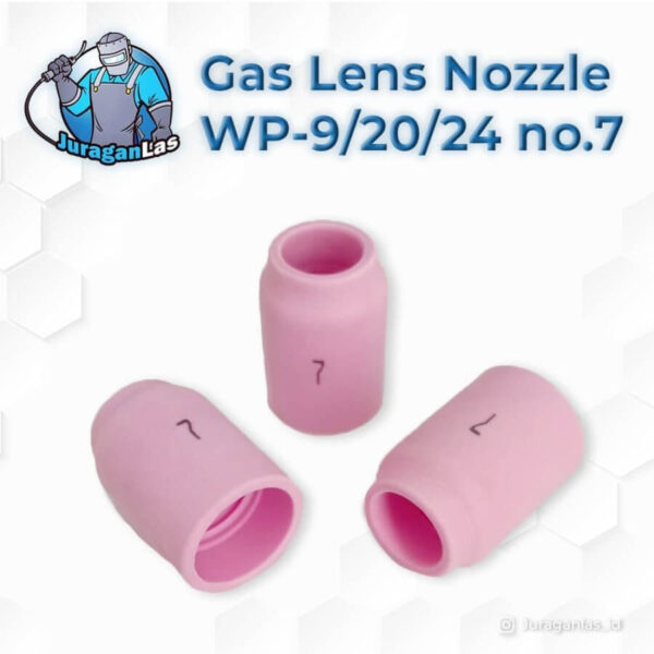 Keramik Gas Lens Nozzle u/ Wp-9, 20, 24 no.7