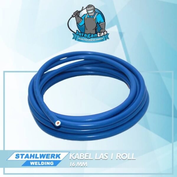 Kabel Las 16mm Stahlwerk full tembaga