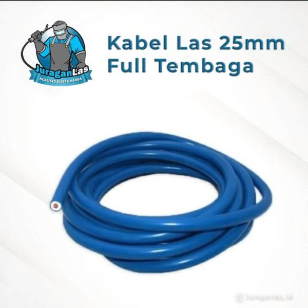 Kabel Las 25mm Stahlwerk full tembaga