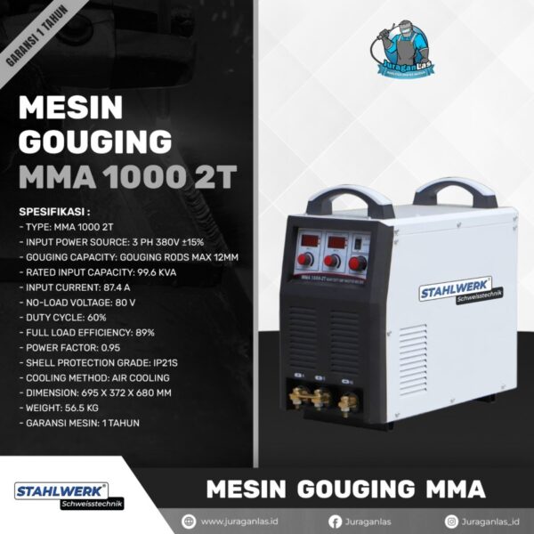 MESIN GOUGING MMA 1000 2T STAHLWERK