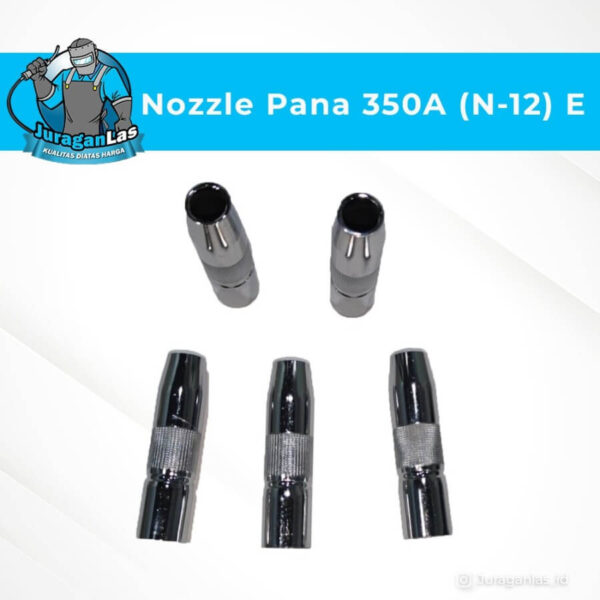 Nozzle untuk mig torch Pana type 350A E ( ujung tirus )