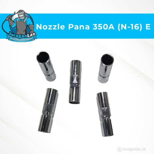 Nozzle nozel untuk mig torch Pana type 350A E ( ujung lurus )