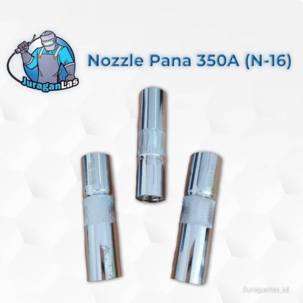 Nozzle untuk mig torch Pana type 350A ( ujung lurus )