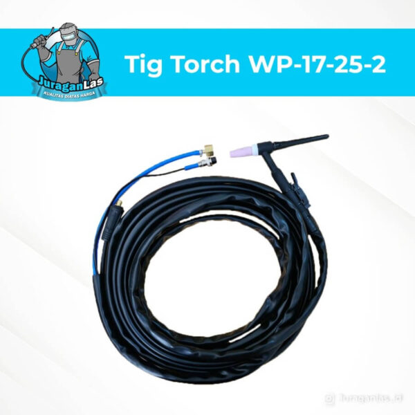 Tig Torch Set WP-17 Double Cable panjang 8 meter