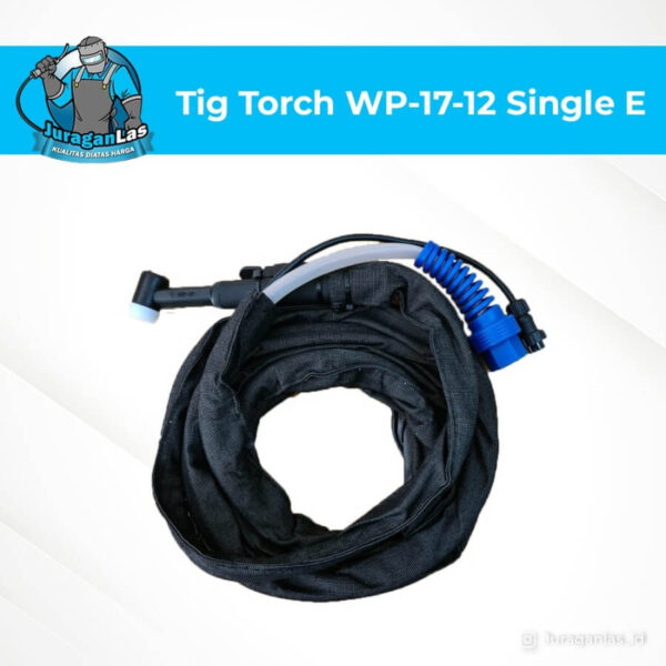 Tig Torch Set Single Cable WP-17 E panjang 4 meter