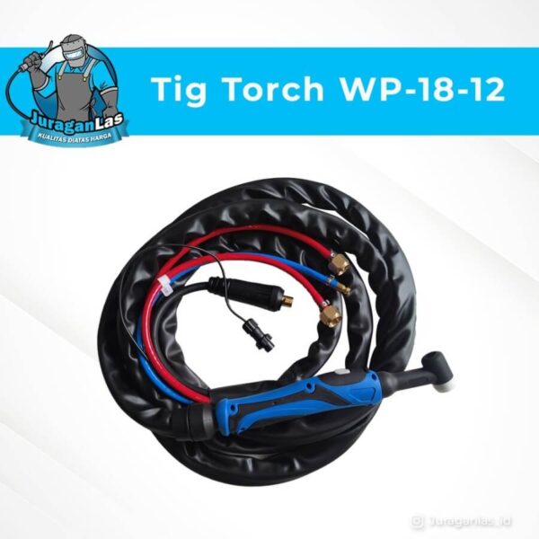 Tig Torch Set WP-18 panjang kabel 4 meter