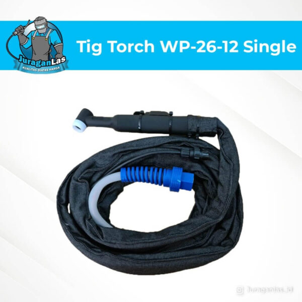 Tig Torch Set Single Cable WP-26 E panjang kabel 4 meter