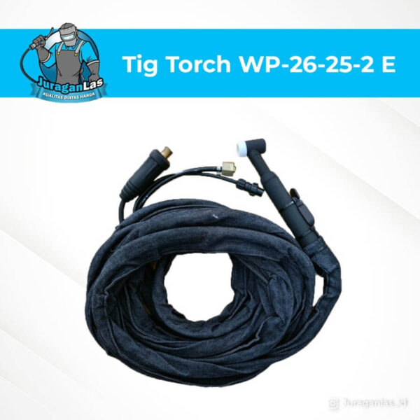 Tig Torch Set Double Cable WP-26 E panjang kabel 8 meter